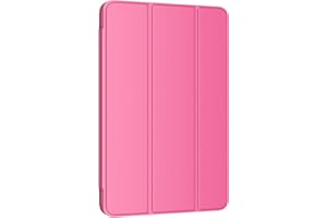 Tablet Hülle für 8 Zoll Tablets, Passt Nicht für 8 Zoll TCL Onn Tablets, Patamiyar Schlanke Leichte Dreifach Faltbare Standhülle mit Auto Schlaf/Wach -Himbeere