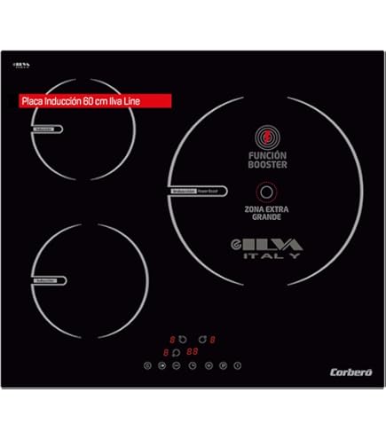 Whirlpool AKT 807/BF Placa, 1700 W, Vitrocerámica, Color