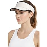 Kadın Spor G&uuml;neşlik, Beyaz, Ayarlanabilir Bantlı, Tenis Golf Koşu i&ccedil;in