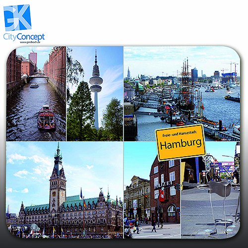 Mousepad Hamburg