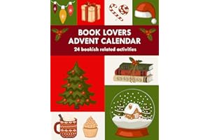 Book Lovers Advent Calendar: 24 Bookish Related Activities For Readers, Fun Christmas Gift For Adult Woman And Man