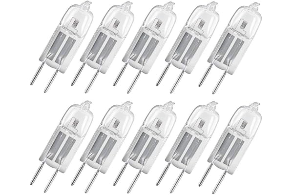 10 x Osram Halostar Starlite halogenlampa G4 12 V 10 W 145 lm 2800 K 11 kWh/1 000 h