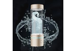 GYUE Hydrogen Water Bottle,with PEM and SPE Technology,Up to 3000ppb, 240ml Portable Hydrogen Water Generator Maker,New Technology PC Water Ionizer - Healthy Life