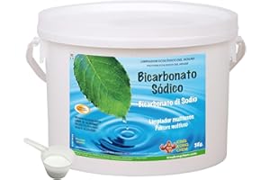 DIASA INDUSTRIAL BICARBONATO DE SODIO natural - Limpiador Ecológico Hogar. Incluye cucharilla dosificadora. Envase de seguridad (3 KG.)