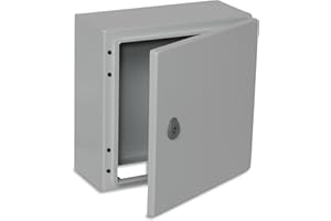 ‎BOXEXPERT BOXEXPERT® Verteilerkasten außen wasserdicht [Schutzklasse IP66, Stahlblech] 300x300x150mm - Serie Treva | Schaltschrank außen | Stromkasten Außenbereich | Schaltkasten | Verteilerkästen