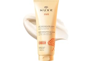 Nuxe After-Sun Lotion för ansikte och kropp, bevarar solbränna, kokosnöt, (1 x 200 ml)