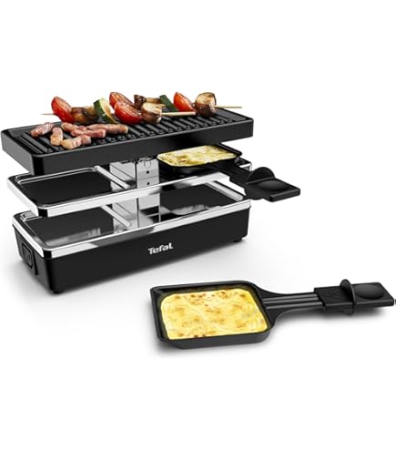 Raclette Grill DOMO DO9147G Per 4 Persone - Piastra Antiaderente Rimovibile, 600W - Foto 3