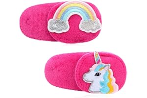DULSPUE 2 pcs benda occhio pigro bambini, Unicorno eye patch coprente per occhio pigro ambliopia,Benda per occhio per occhiali che curano ambliopia