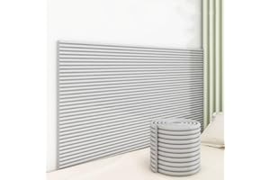 SKYFACE Panneau Tete de Lit à Coller Panneaux Muraux Rembourrés 3D Coussin Mural Tete de Lit pour Enfant Revêtement Mural Adhesif pour chambre à coucher tatouage (gris clair, 40 x 200 cm)