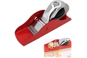 WATLIKEUP Hand Planers for Wood,1PCS Wood Planer for Doors,Red Wood Planer Hand Tool,Door Planer for Internal Doors,Door Planer for Internal Doors for Furniture Repair,Wood Planning,DIY Wood Crafts
