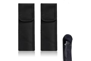 VZUHSW Lot de 2 étuis à Couteaux - étui de Poche & ceinture en Tissu pour Couteaux de Camping et randonnée (sans Couteau) - Protection optimale et Facile à Transporter,