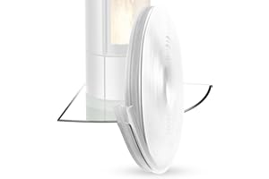 BIJON Ultra Silicone Sealing Lip Dirt Lip for Fireplace Plate, Glass Base Plate, Stove Plate, Floor Plate, Fireplace Plate – Stove Seal Self-Adhesive – Length 4.5 m