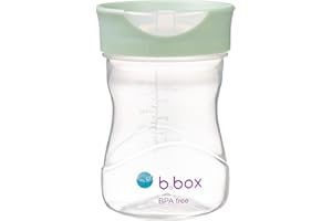 b.box Trinklernbecher - Free-Flow-Öffnung, Übergang von Schnabeltasse zu Trinkbecher Kinder - BPA-frei, für Spülmaschine | Ab 12 M | 240 ml