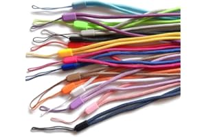 ‎CARLSO 24x Band für Schnapsglas, Schlüssel, Kordel, Keycard, Ausweis, 80cm viele Farben (rosa)