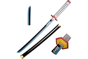 Skyward Blade Legno Cosplay Anime Spada, Tomioka Giyuu Samurai Spada, Fan degli Anime, The Special Coltello Blu Coltello Katana