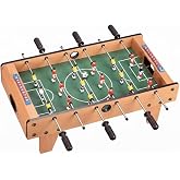 Ahşap Ayaklı Langırt Masası, Profesyonel Masa Futbolu Oyunu, &Ccedil;ocuklar ve Yetişkinler i&ccedil;in, 68x36x25 CM
