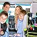 Car Seat Organiser : ALL 15 Pockets In Various Sizes - Extra Strong Extra Long Straps - Tough Durable Stylish Car Back Seat Organiser - Universal Fit - Great For Kids Toys AND Pets Travel Accessories - - Waterproof And Machine Washable - Can Be Used As Stroller Buggy Organiser - This Childrens Car Organiser Comes With 100% Satisfaction Money Back Guarantee AND Free Delivery