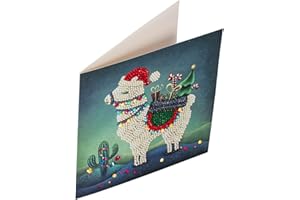 CRYSTAL ART Kit Carte à diamanter, Assortie, 18x18cm