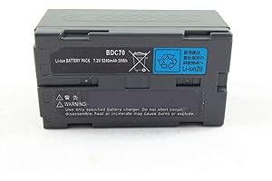Backupower Bater¨ªa de Repuesto BDC70 Compatible con SOKKIA TOPCON BDC70 Total Station/GPS
