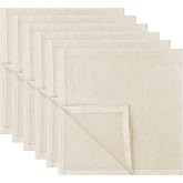 Fousenuk 6 Pieces Filter Fabrics, Fabric Strainer 50 x 50 cm, Milk Filter | Washable 100 Density Gauze Strainer for Homemade