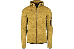 Izas - Chaqueta Polar para Hombre - Chaqueta con Cierre y Bolsillos de Cremallera - Chaqueta Térmica de Capucha de Rápido Secado - Ideal para Actividades al Aire Libre - Alder
