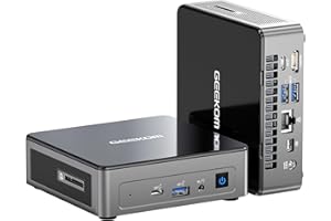 GEEKOM NUCBOX GEEKOM Mini PC Mini IT12, 12th Gen Intel i5-12450H NUC12 Mini Computers(8 Cores,12 Threads) 16GB DDR4/512GB PCIe Gen 4 SSD Windows 11 Pro Desktop PC Support Wi-Fi 6E/Bluetooth 5.2/USB 4.0/2.5G LAN/8K
