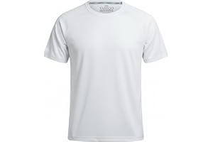 Vasego Men’s Slim Fit Athletic Running T-Shirt – 100% Polyester Moisture-Wicking Tee with Reflective Safety Strips for Night Running – Pullover Crew Neck Performance Top