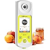 Digital Brix Refractometer with ATC for Coffee Juice, Honey, Maple Syrup, Brix Meter 0-95% Refractometer for Wine and Home Br