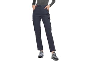 ATLASLAVA Wanderhose Damen Winter Gefüttert Softshellhose Skihose Winterhose Frauen Wasserdicht Trekkinghose Outdoor Hose