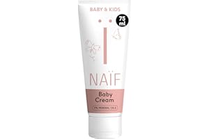 Naïf Crème de Soin Bébé & Enfant – Parfum doux, aux ingrédients naturels, crème visage et corps sans additifs – 75 ml