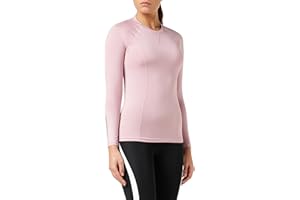 Amazon Essentials Camiseta Deportiva elástica de Manga Larga Mujer