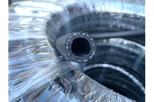 THORNE Reinforced Rubber Fuel Hose - 8mm ID - Unleaded Petrol, Diesel, Oil Line & Fuel Pipe - BSAU 108/2 J30R6 (5 Metres)