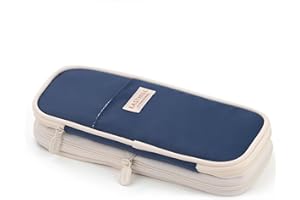 EASTHILL Piórnik o dużej pojemności biuro uczelnia szkoła duża pojemność torba etui uchwyt pudełko organizer khaki, NIEBIESKI, Akcesoria podróżne