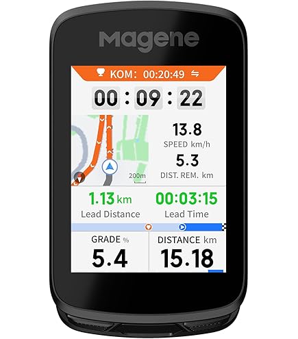 GEOID CC700 2,8 '' kleurenscherm fiets/fietscomputer draadloos