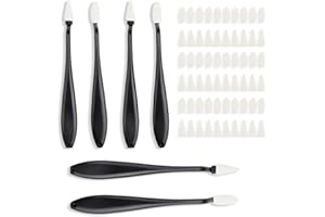 Sfumino per Disegno, HASLED 66 Pezzi Sfumini da Disegno, 2 Diversi Stili di Spatole per Pittura, Ideale per gli Appassionati di Pittura e i Principianti, Dipingere, Sfumare, Levigare i Pastelli