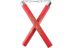 AUFIKR Nunchaks en Mousse Portable nunchaks d'entraînement pour débutants