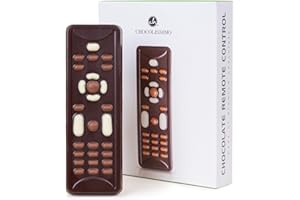 CHOCOLISSIMO ChocoController - telecomando in cioccolato fondente | statuetta in cioccolato | regalo in cioccolato | festa del papà | compleanno | regalo per la pensione divertente | uomo | donna | bambino