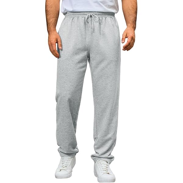 Joggingbroek Heren Sweatpants met zij Zaken - Grijs Joggingbroek Heren Sweatpants met zij Zaken - Grijs