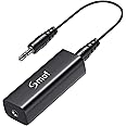Smof Ground Loop Noise Isolator for Car Audio/Home Stereo System/Speaker/Bluetooth Adapter Receiver/Car Kit (Eliminate The Buzzing Noise Completely) with Jack 3.5mm Audio Cable