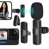 K8 Kablosuz Type-c + Lightning Vlogger Yaka Mi̇krofonu