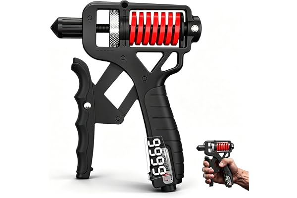 Grip Strengthener Trainer Set, 6-pack metallhandgrepp stärkare 50-158 kg, handled underarmsförstärkare med 6 rullar grepptejp