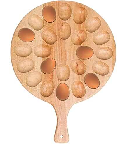 Piatto Per Uova Di Pasqua HOMLA In Vetro - 27cm, 12 Scomparti | Decorazione Elegante Per Tavola