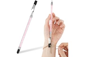 LUSOFIE Bransoletka pomocnicza narzędzie ze stali nierdzewnej pomoc w noszeniu narzędzie pomoc dla siebie biżuteria szybkie noszenie i usuwanie metalowy haczyk sprzęt do bransoletki naszyjnik klamry do