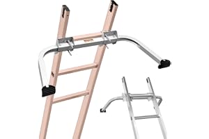 VEVOR Stegstabilisator 920 x 313 x 110 mm, avståndshållare för utdragbara stegar, vingspänn-/väggledartillbehör för takrännor, väggledardistans, halkfria gummifötter, bärkraft: 150 kg