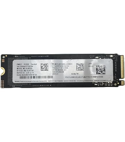 Samsung 512GB PM981a M.2 2280 PCIe SSD