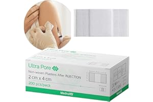 Medrull Plaster Ultra Pore 2 x 4 cm plaster na ranę niesterylny do skóry normalnej i wrażliwej 200 sztuk
