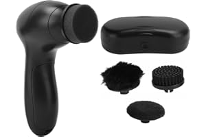 ‎FILFEEL Elektryczna Szczoteczka do Butów, Pielęgnacja Skórzanego Obuwia, Błyszczący środek do Czyszczenia Kurzu Polerujące Szczotki Rozjaśniające, Przenośny Zestaw do Pielęgnacji Skóry, Elektryczny Zestaw do