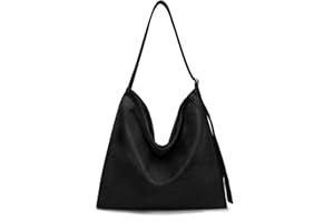Gluckstar Sac a Main Femme Grand Sac Cabas Femme, Tote Bag Femme, Sacs à Main Portés épaule Femme, Sac de Cours, Sac en Daim Suédé pour le Quotidien, Travail et Courses
