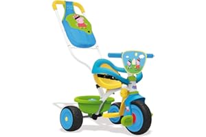 Smoby- Peppa Pig Triciclo Be Move Comfort, Colore aucune, Grande, 7600740413