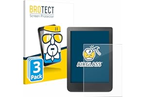 brotect Pellicola Protettiva Vetro per Kobo Clara HD (6") / BW/Colour Protezione Schermo (3 Pezzi) [Durezza Estrema 9H, Chiaro]